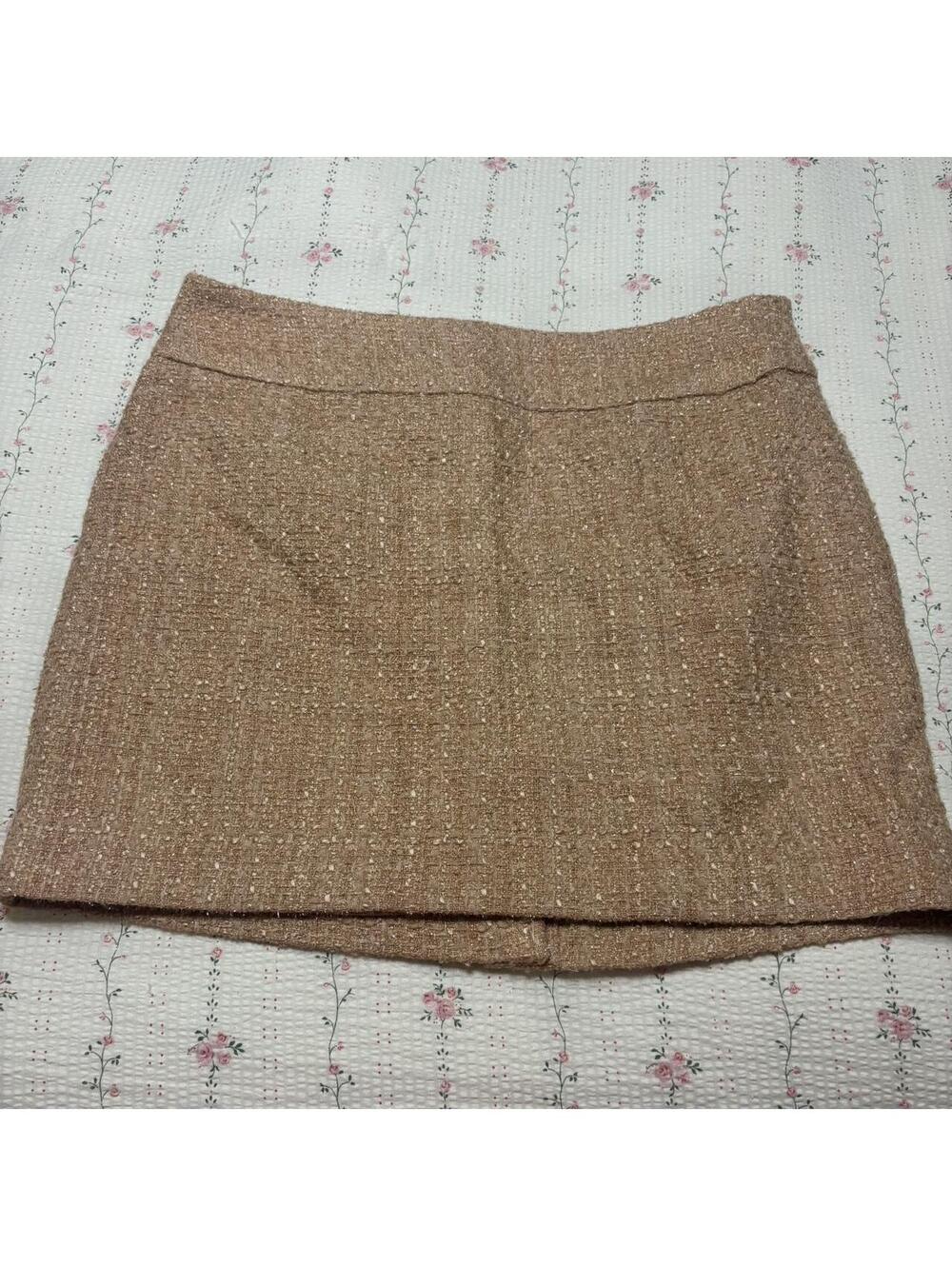 The Limited Women's Gold and Pink Skirt